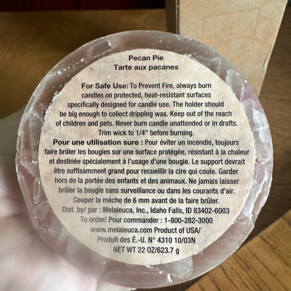 Pecan pie candle - Picture 3 of 5